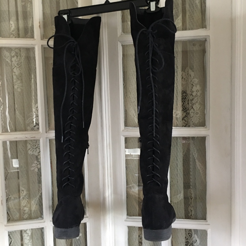 HP: L4L Over The Knee Suedette Boots - 10M - Picture 3 of 11